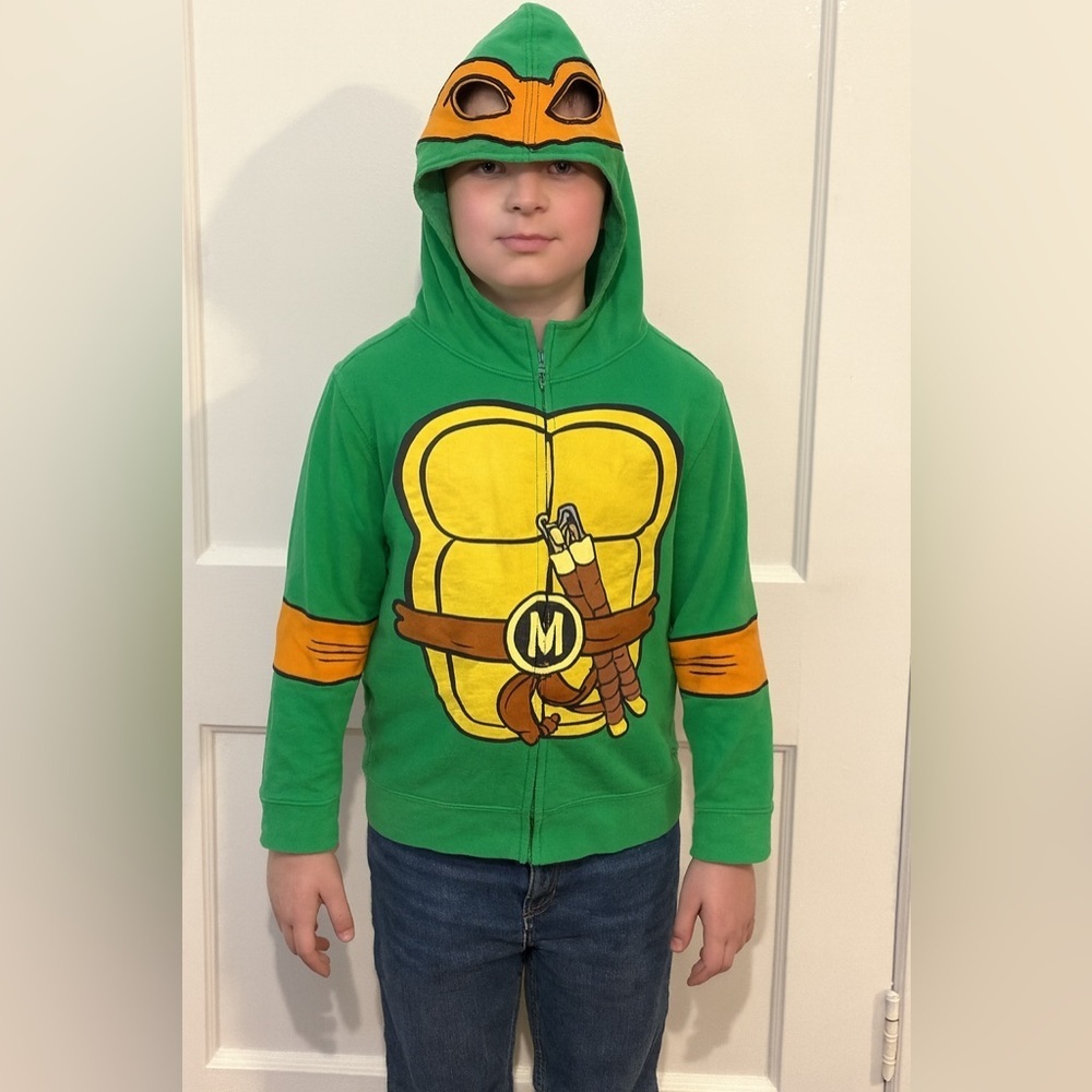 Nickelodeon Green and Yellow Ninja Turtle Jacket